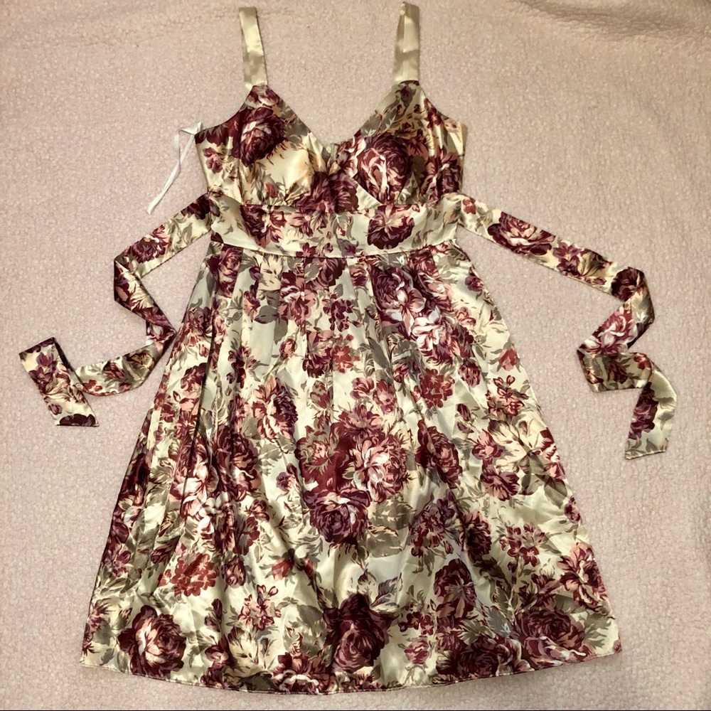 Satin Dress